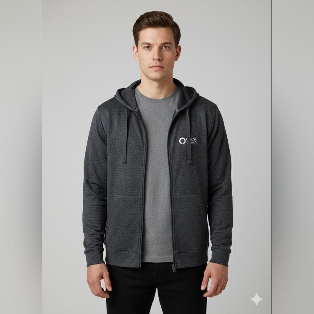 Trimark Eco Knit Full Zip Hoodie - Measurements In Description